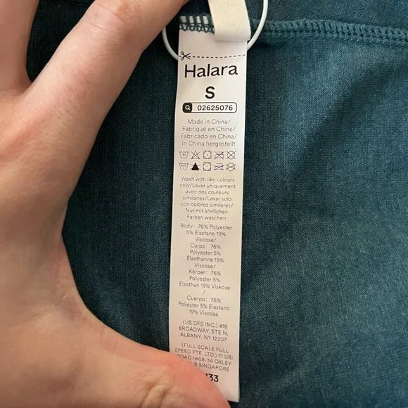 Halara U Neck Backless Split Flowy Maxi Casual Tank Dress - Picture 7 of 9